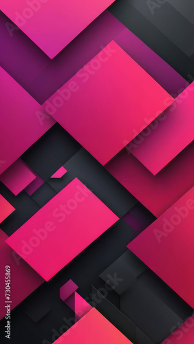 Art for inspiration from Geometric and fuchsia