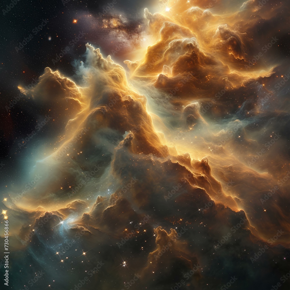 Obraz premium magic of space