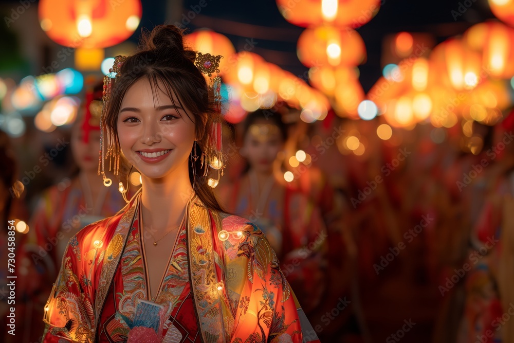 the Lantern Festival celebration, the Lantern Festival celebration,