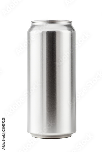330 ml Aluminum Soda Can Mockup on Transparent Background - High-Quality PNG
