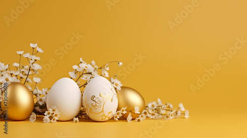 Easter background  background with copy space