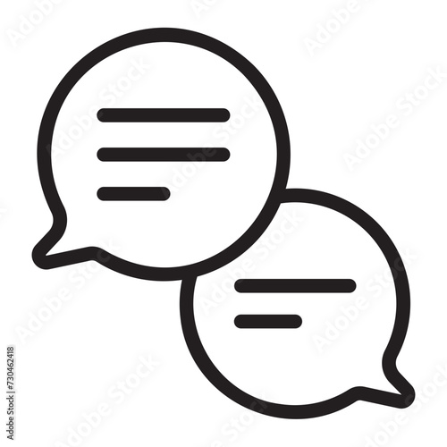 talk line icon