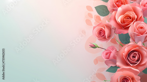 Women's Day, Valentine's Day, Mother's Day background concept © jiejie