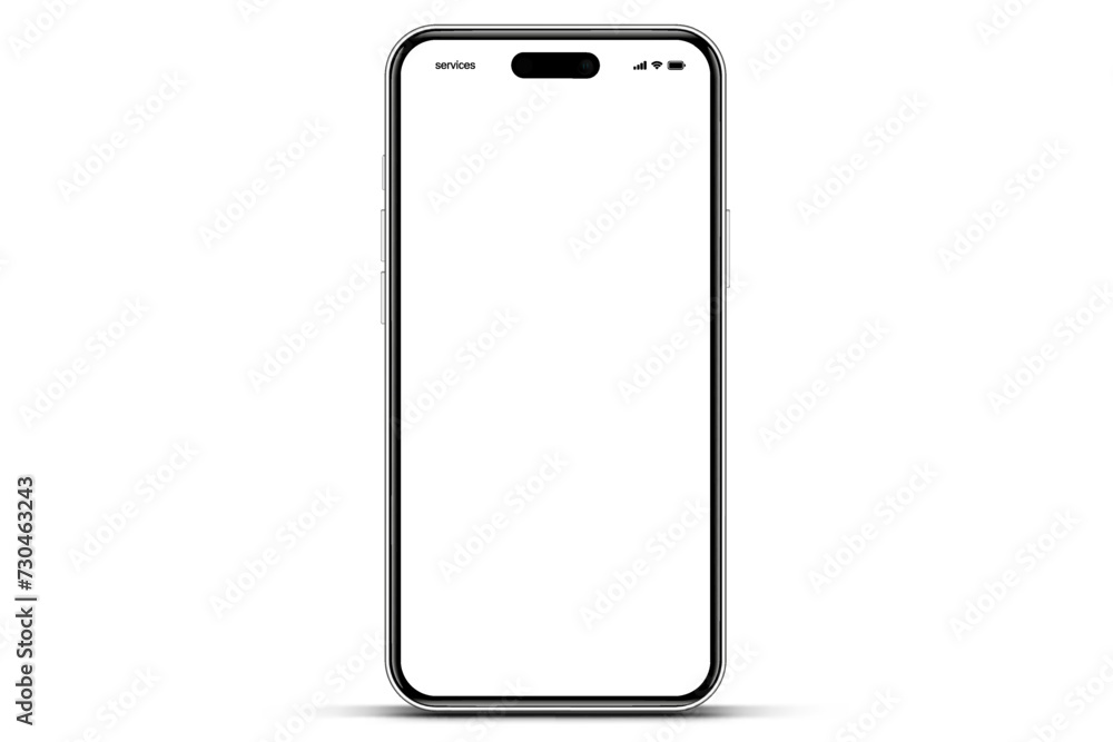 3D realistic high quality smartphone mockup with isolated background. Smart phone mockup collection. Device front view. 3D mobile phone with shadow on white background. 3D realistic high quality smartphone mockup with isolated background. Smart phone mockup collection. Device front view. 3D mobile phone with shadow on white background.