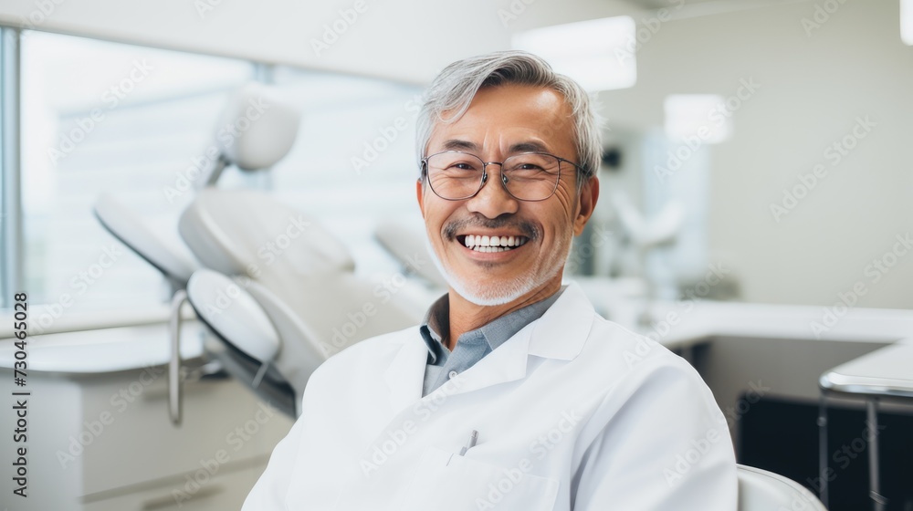 Patient at the dentist's office Patient at the dentist's office