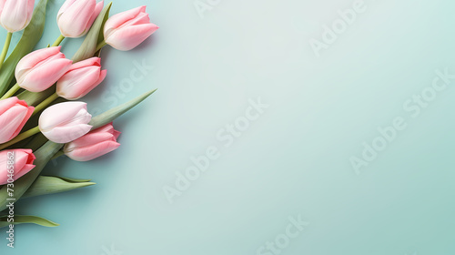 Women's day background with copy space