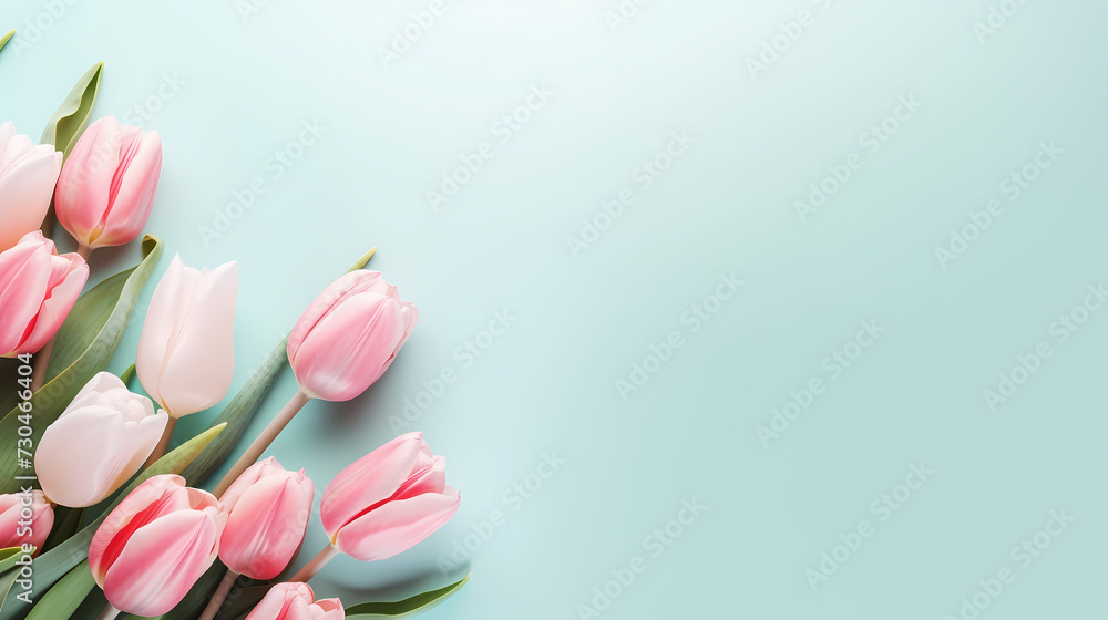 Obraz premium Women's day background with copy space