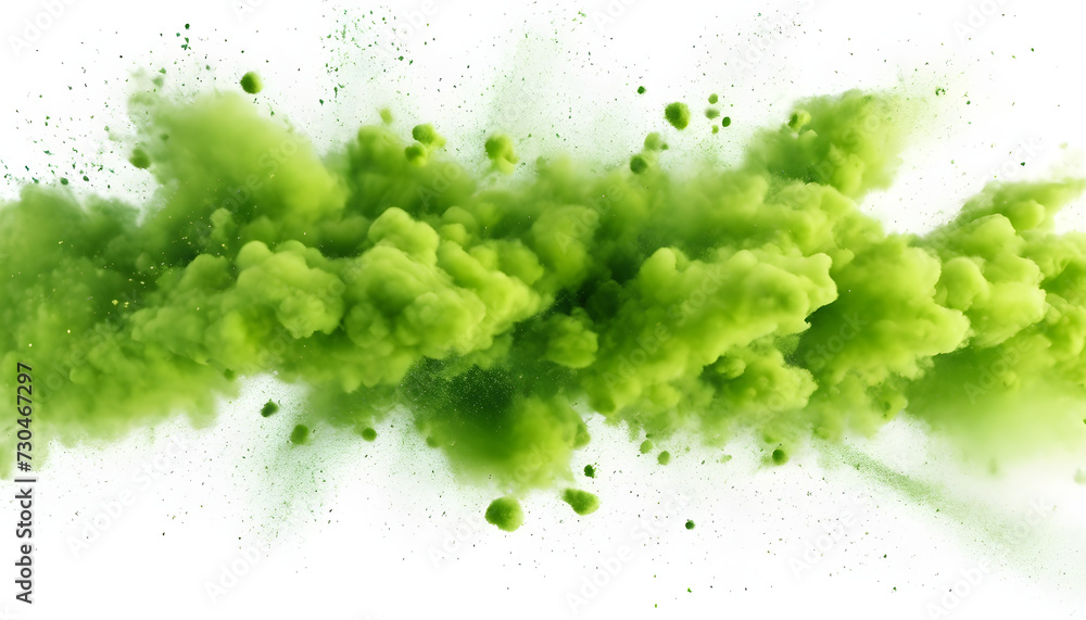 green paint splashes green paint splashes