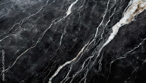 Natural black marble texture background 