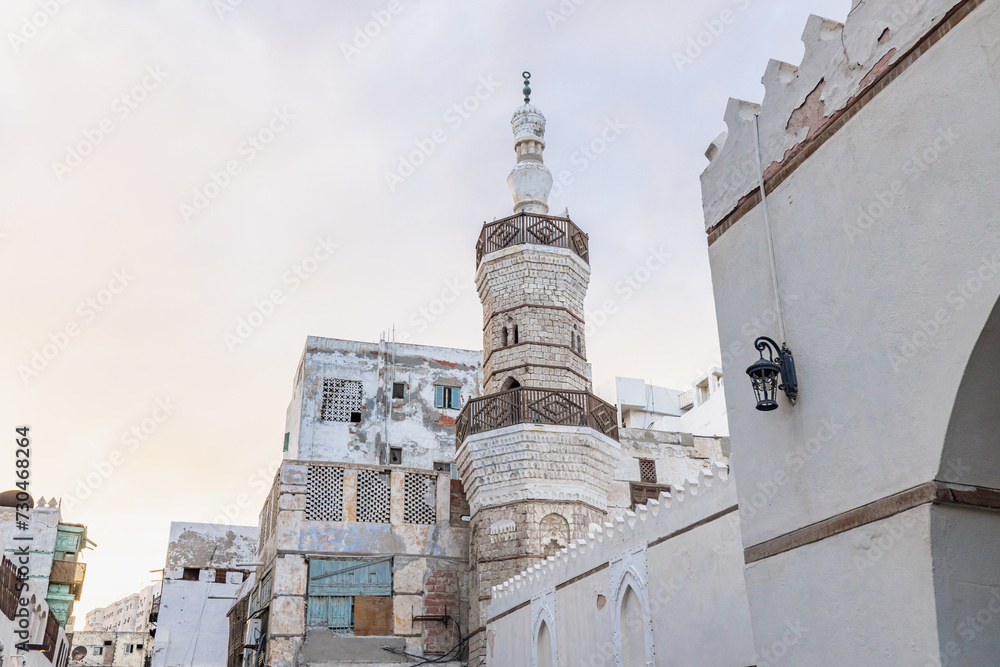 The Al Shafei Mosque in the Al Balad historical district.