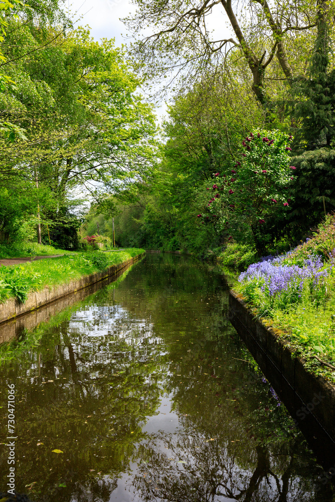Tranquil Moments on the Llangollen Canal, Wales Tranquil Moments on the Llangollen Canal, Wales