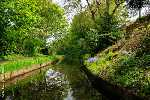Tranquil Moments on the Llangollen Canal  Wales
