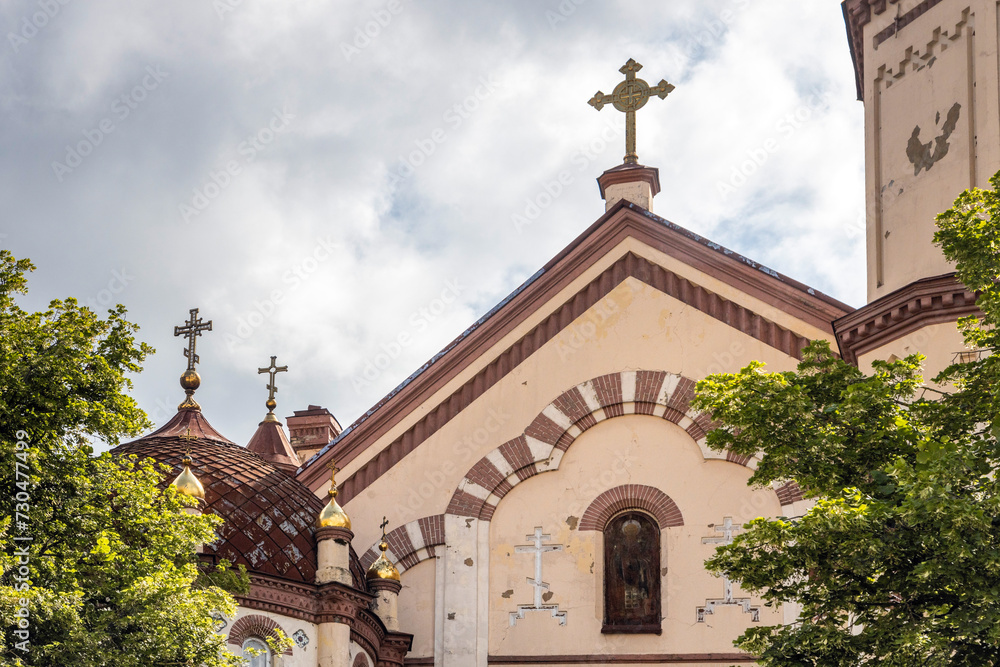 Fototapeta premium Orthodoxe Kirche in Vilnius