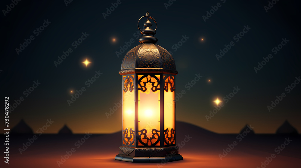 Fototapeta premium Ramadan background, celebrating Eid al-Fitr and Ramadhan