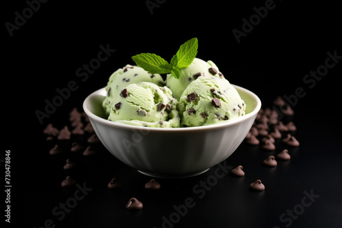 Delicious Bowl of Mint Choc...