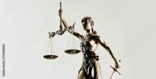 Legal Concept: Themis is Goddess of Justice and law © Sikov