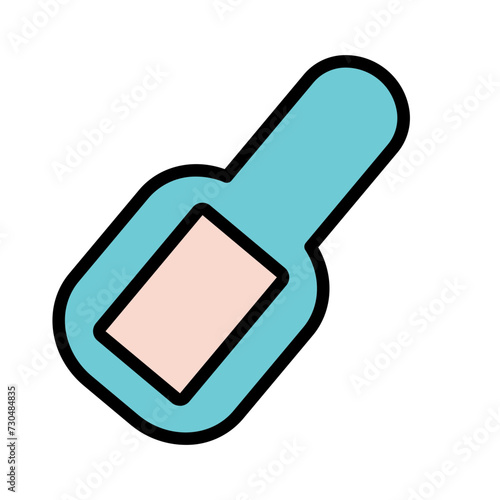 Scoop Spa Wooden Filled Outline Icon