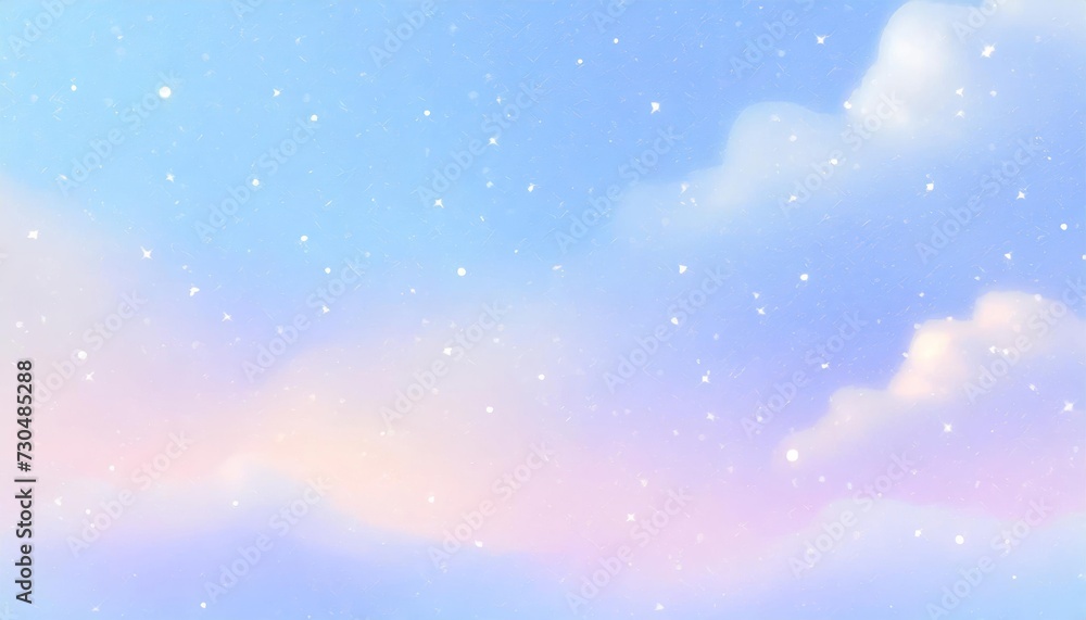Naklejka premium pastel color sky