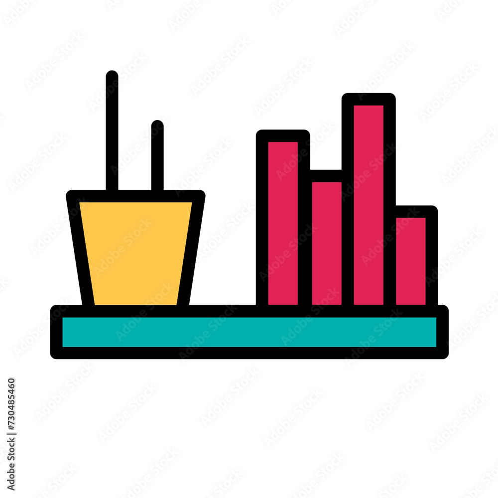 Shelve Books Interior Filled Outline Icon Shelve Books Interior Filled Outline Icon