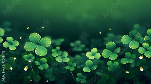 Happy St. Patrick's Day background holiday illustration