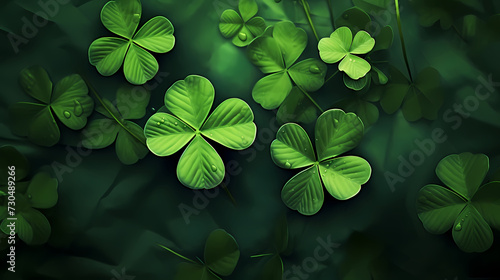 Happy St. Patrick's Day background holiday illustration