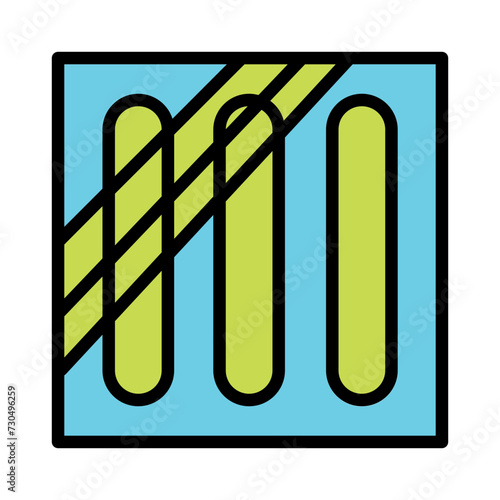 Dry Special Washing Filled Outline Icon