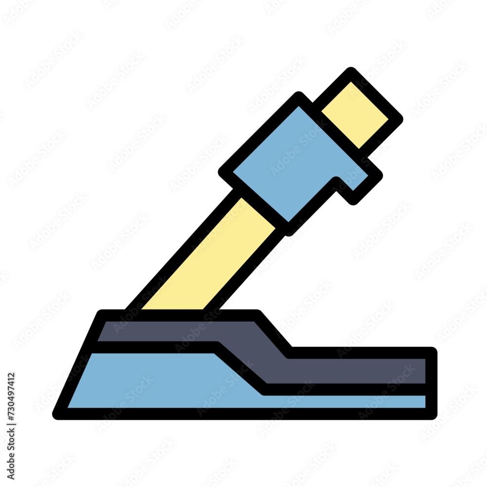 Obraz premium Break Driving School Filled Outline Icon