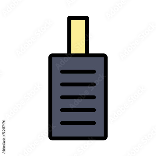Control Driving Pedal Filled Outline Icon