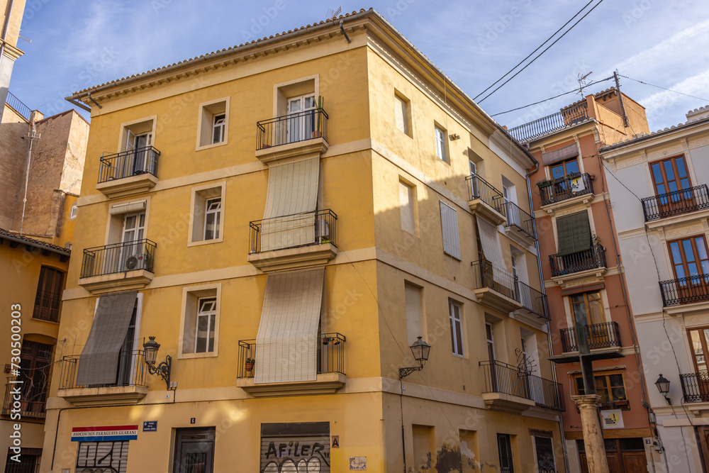 Fototapeta premium Valencia, Spain - January 4 2024 