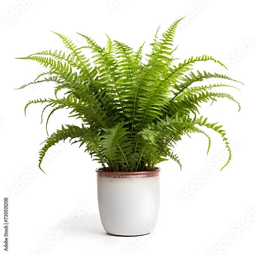 plant in pot isolated background
