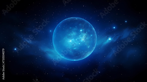 Wallpaper Mural Cosmic illustration showing vibrant cosmic background Torontodigital.ca