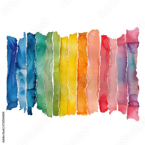 Watercolor Paint Strokes PNG File