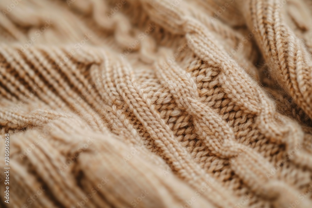 Closeup view with soft cashmere sweater as backdrop Closeup view with soft cashmere sweater as backdrop