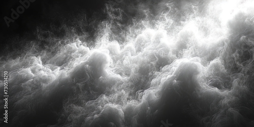 Soft vortex of smoke that form a foggy background, as if calling for a mysterious and mysterious orig photo
