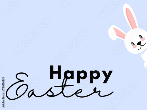 Happy Easter. Congratulatory easter background.design for holiday greeting card and invitation of the happy Easter day