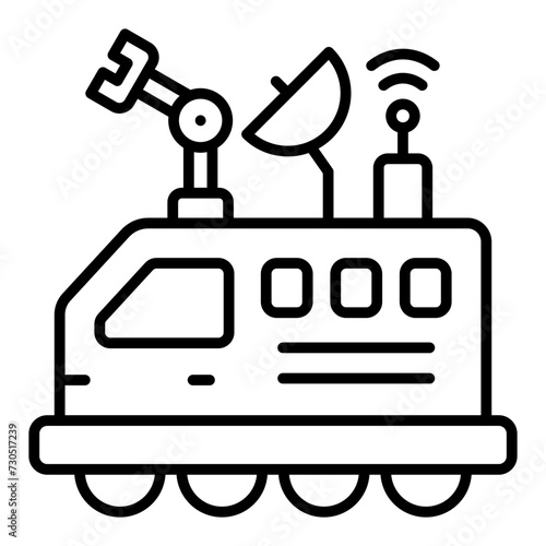 Space Rover Icon