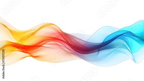 dynamic wave of color inc liquid flowing gracefully isolated © JB Design art