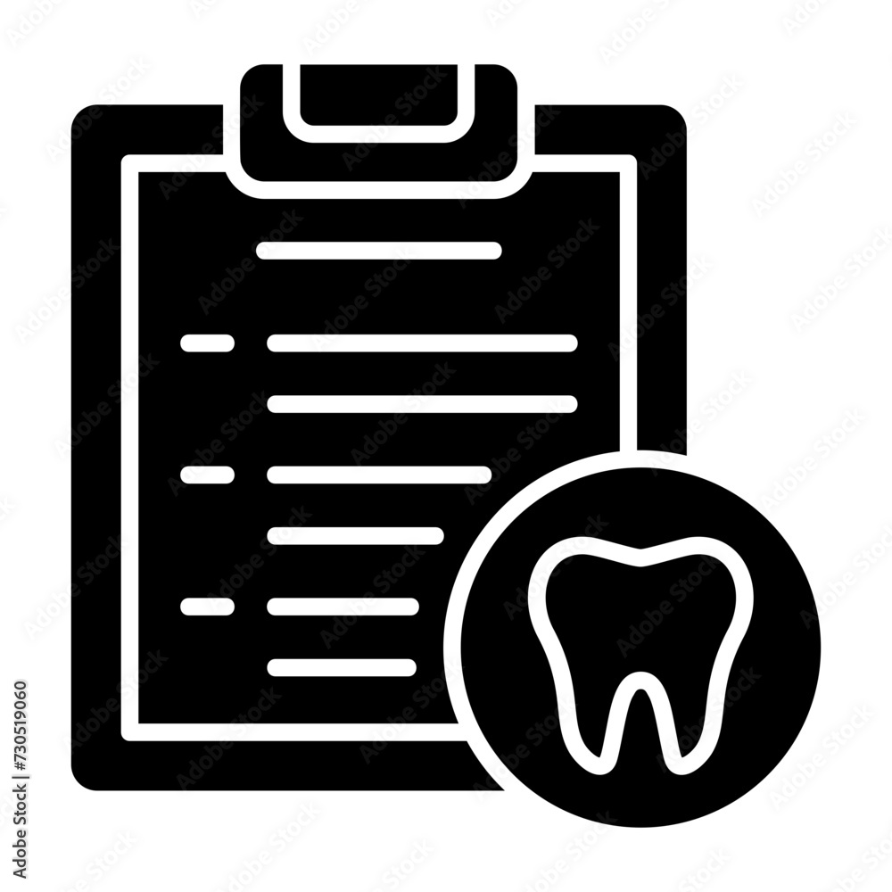 Dental Record Icon