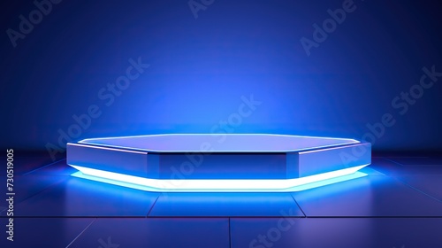 Abstract podium background for product display 