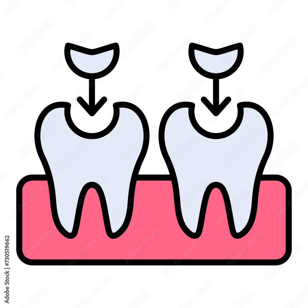 Dental Filling Icon Dental Filling Icon