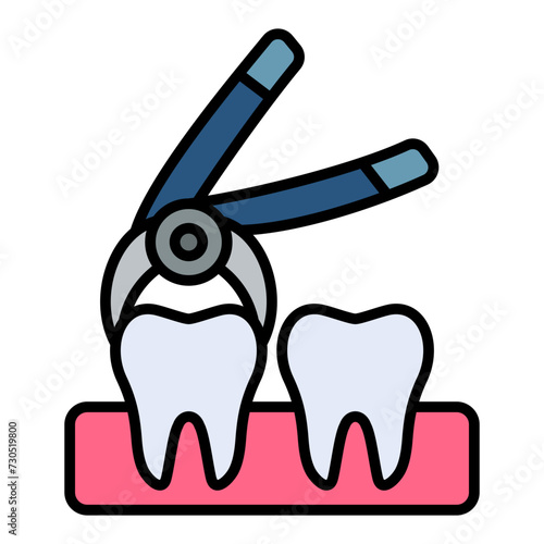 Tooth Extraction Icon