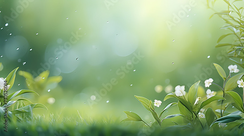 Spring nature background  ecology and healthy environment concept