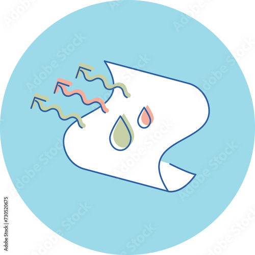 アイコン　3色　撥水性　布