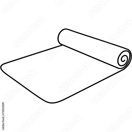 Yoga Mat Icon