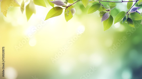 Spring nature background, ecology and healthy environment concept