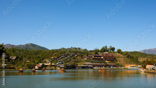 village on the river