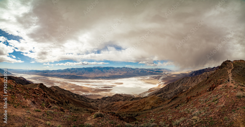 Dante's View, Death Valley National Park, Summit View, Badwater Basin, Extreme Heat, Scorching Sun