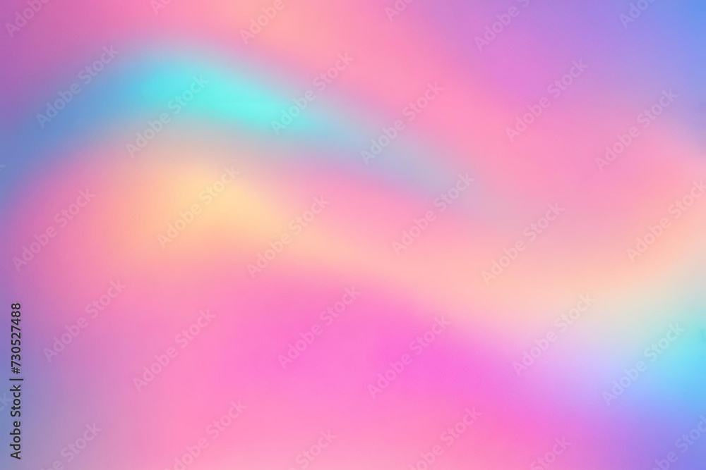 Abstract Gradient Smooth Blurred Neon Pastel Background Image