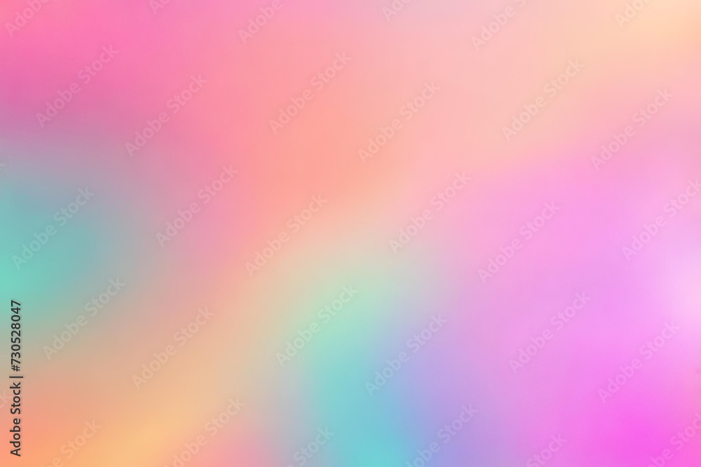 Abstract Gradient Smooth Blurred Neon Pastel Background Image