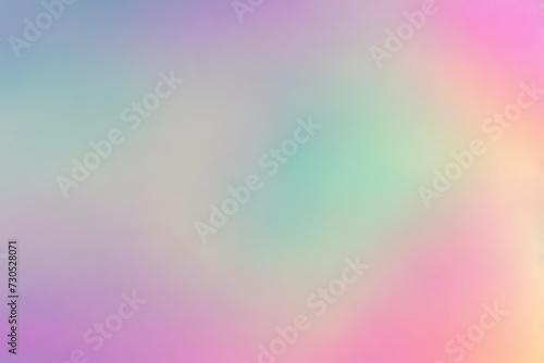 Abstract Gradient Smooth Blurred Neon Pastel Background Image